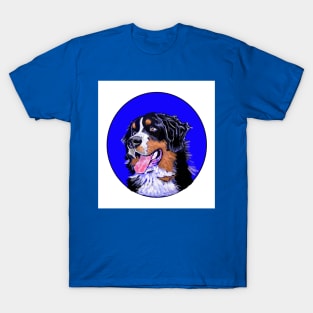 BERNER DOG ROYAL BLUE T-Shirt